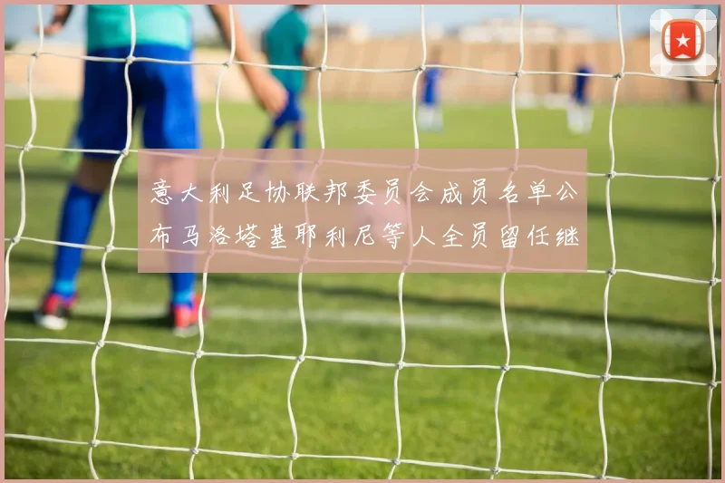 意大利足协联邦委员会成员名单公布马洛塔基耶利尼等人全员留任继续服务